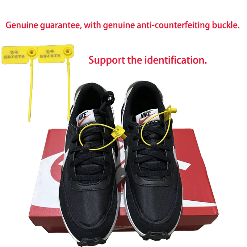 Nike-zapatillas de correr Air Max Command para mujer, deportivas originales, resistentes al desgaste, con absorción de impactos, transpirables, color blanco y negro, 397690, 021