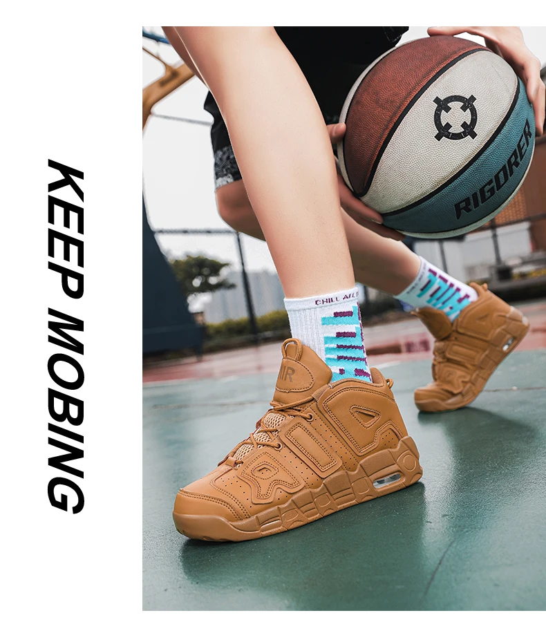 Zapatillas de baloncesto informales para hombre, zapatos de alta calidad, transpirables, cómodas, antideslizantes, para correr al aire libre